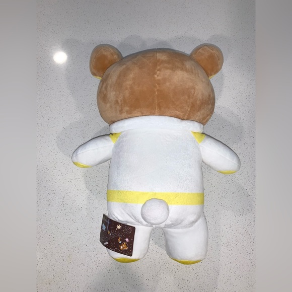 Authentic San-X Rilakkuma Astronaut Bear in White Space Suit - Picture 4 of 8